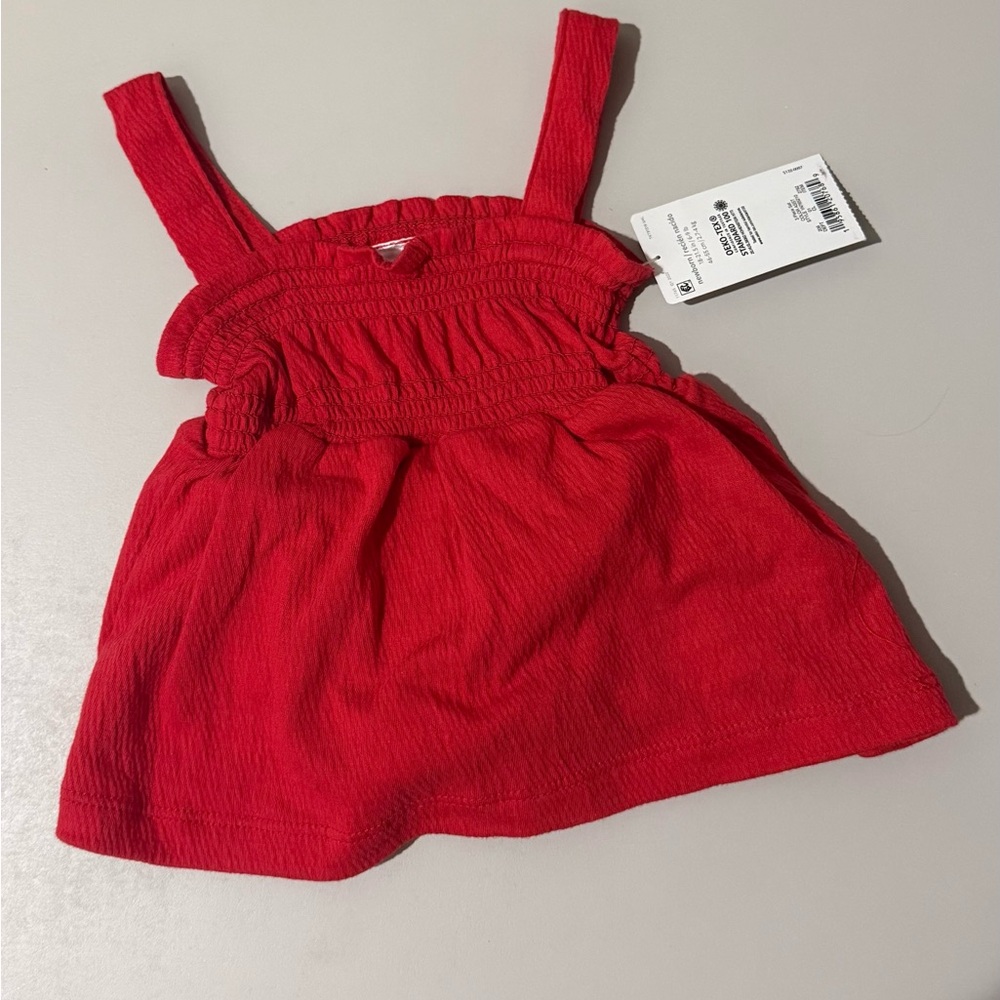 NWT Carter's Newborn Red Sleeveless Dress